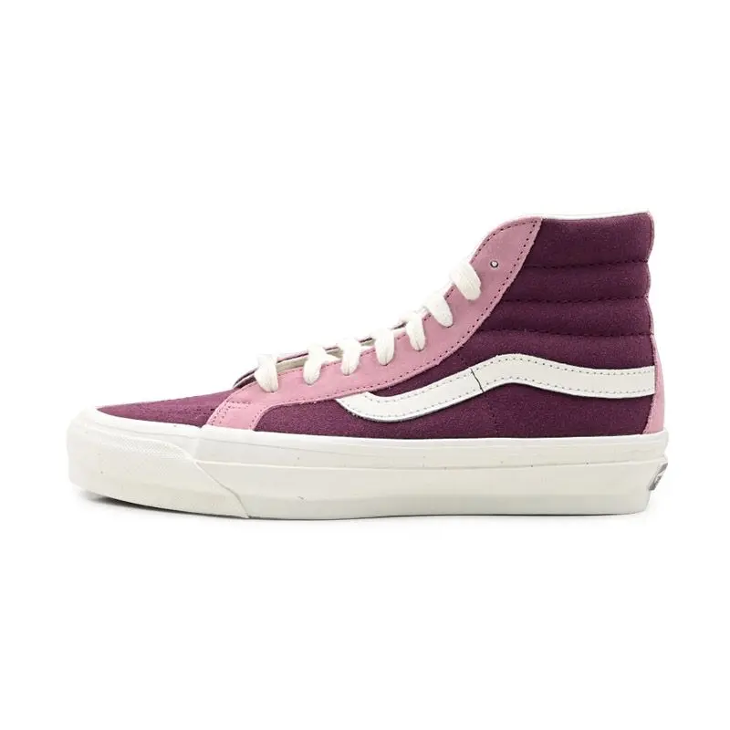 Кроссовки Vans SK8 Skateboarding Shoes Unisex High-top Pink, розовый