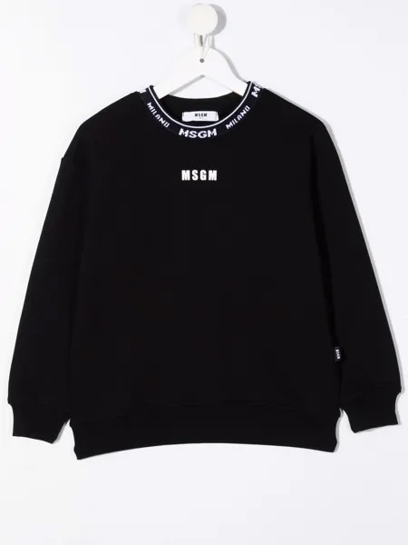 MSGM Kids толстовка с логотипом