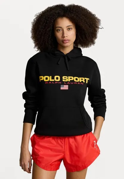 Толстовка HOOD LONG SLEEVE UNISEX Ralph Lauren, цвет black