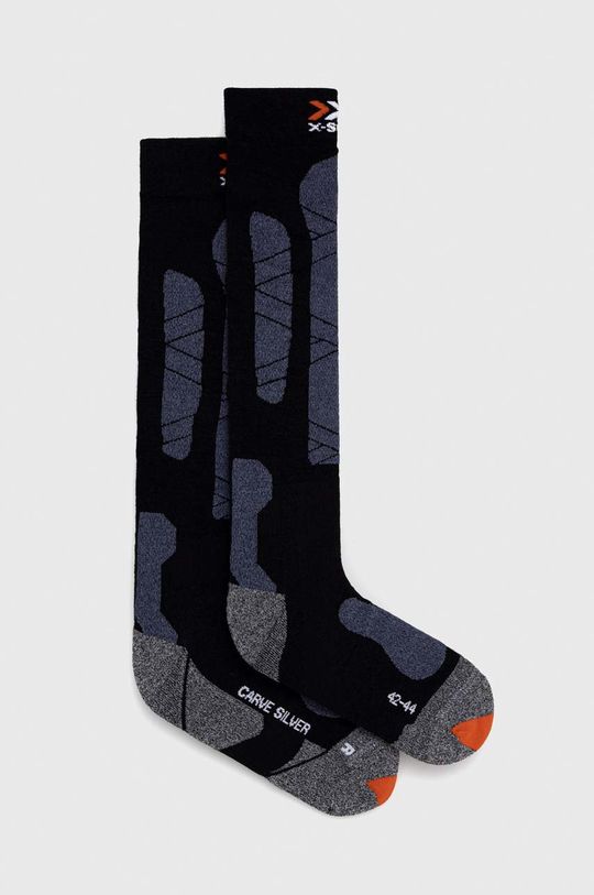 Лыжные носки X-Socks Carve Silver 4.0 X-socks, черный