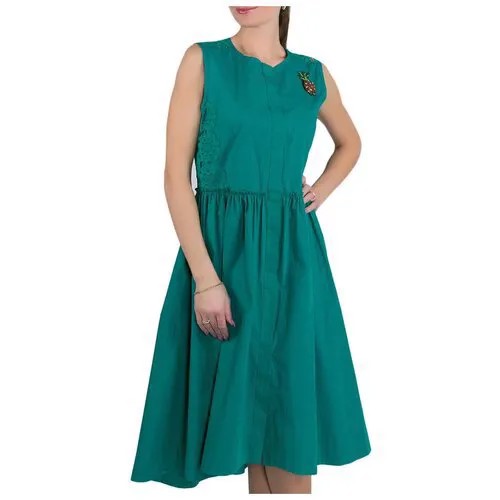 Платье,брошь,Beatrice_b,зеленый,Арт.6766_750 (46)