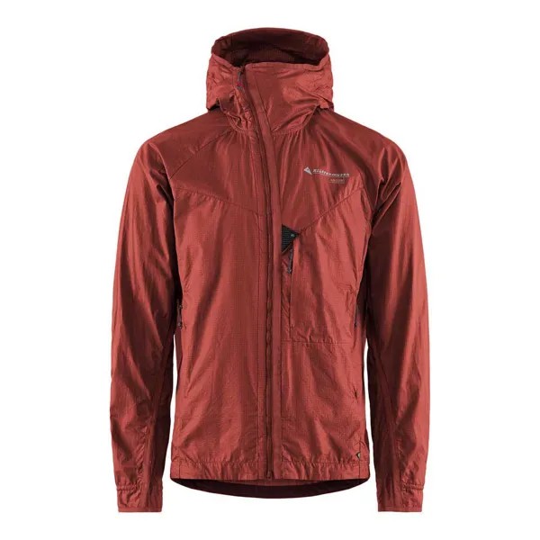 Спортивная куртка Klättermusen Ansur Hooded Wind softshell, красный