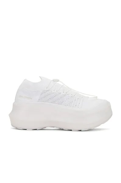 Кроссовки Comme des Garçons X Salomon Pulsar Platform Shoe, белый