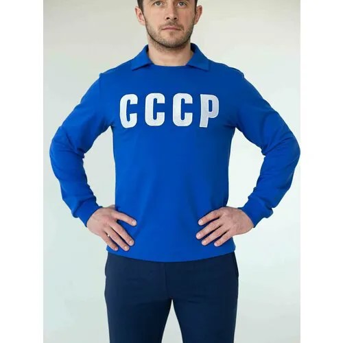 Поло РУСИЧ спорт, размер 60/188, синий