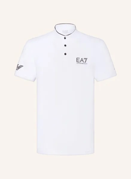 Рубашка поло EA7 EMPORIO ARMANI Funktions PJEMZ, белый