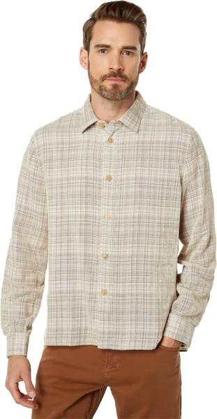 Рубашка John Varvatos Over Shirt with Straight Bottoms Hem W718Y3, цвет Off-White