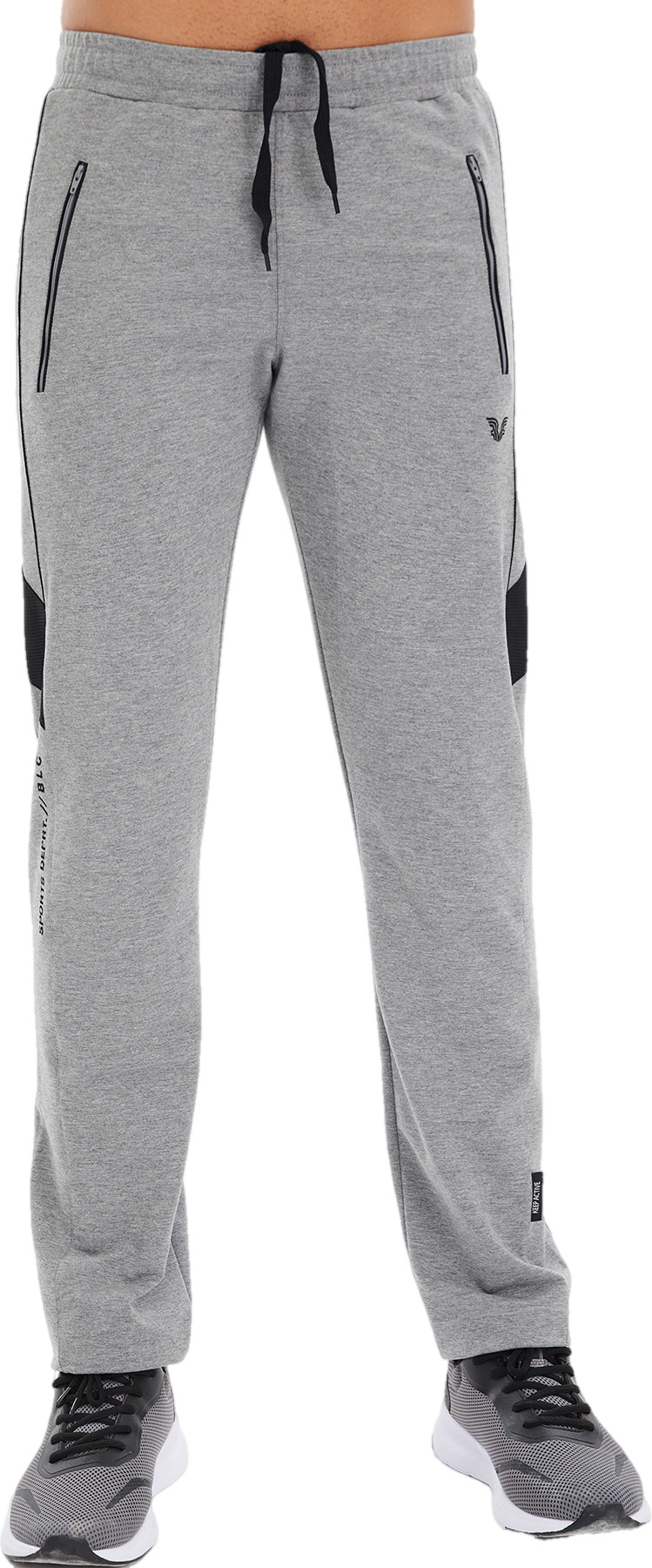 Спортивные брюки мужские Bilcee Men Knitting Pants серые L
