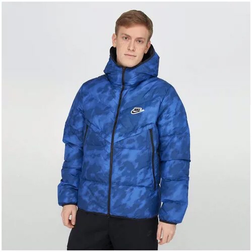 Пуховик Nike Down Fill Windrunner CU4406-492, р-р XL, Синий