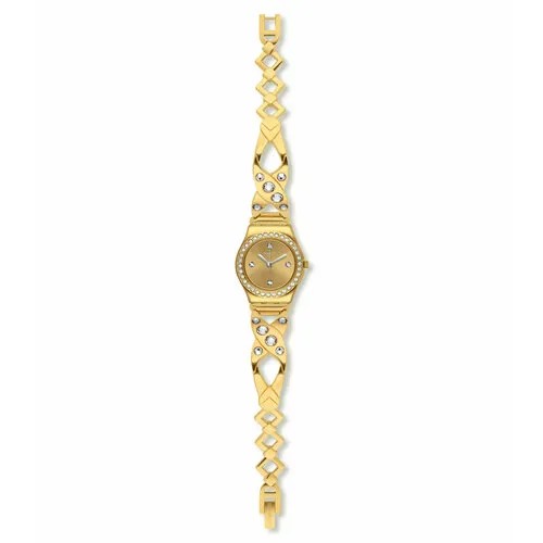 Наручные часы swatch, золотой