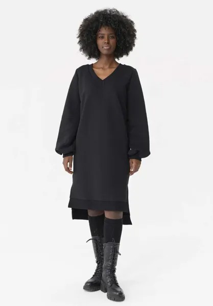 Платье из джерси SACAI BS blue shadow, цвет black