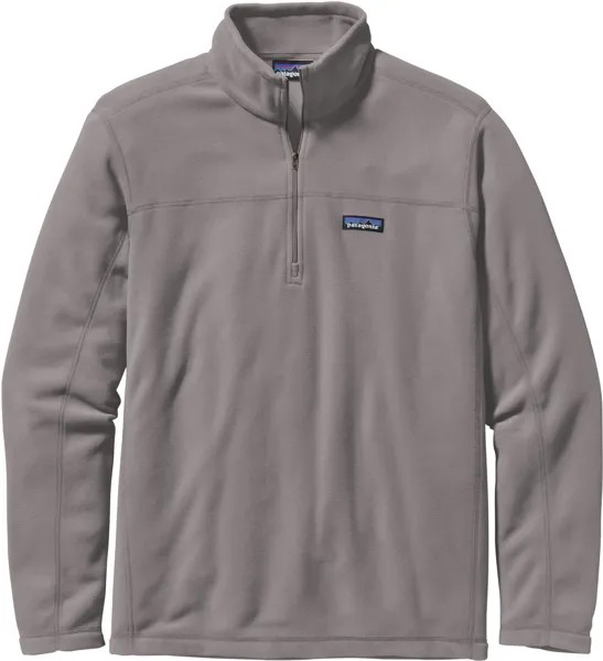 Флисовый пуловер Micro D — мужской Patagonia, серый