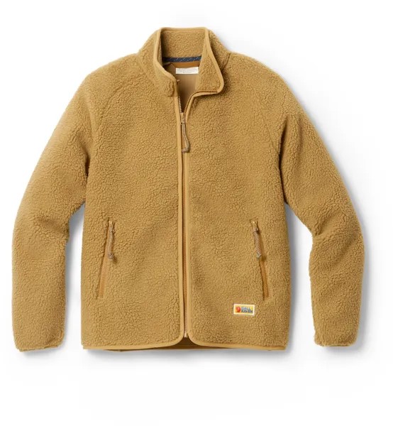 Флисовая куртка Vardag Pile - женская Fjallraven, коричневый