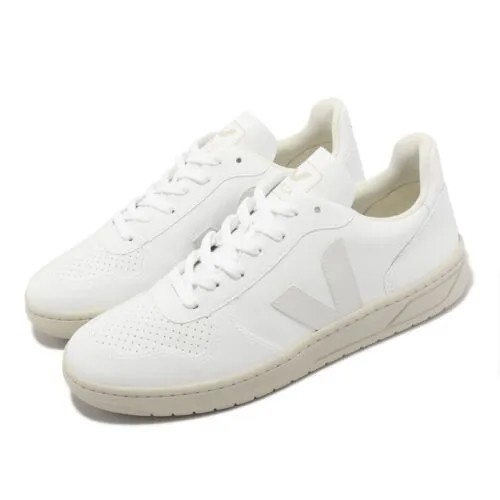 Veja V-10 CWL Full White Cream Мужская повседневная обувь для образа жизни Кроссовки VX0702892B