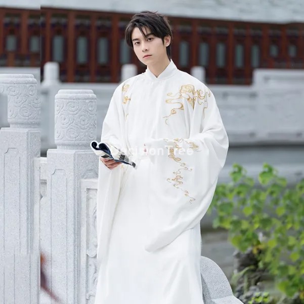 2021 китайский стиль hanfu одежда, способный преодолевать Броды для взрослых мужчин традиционный костюм ханфу азиатские платье Древняя китайск...