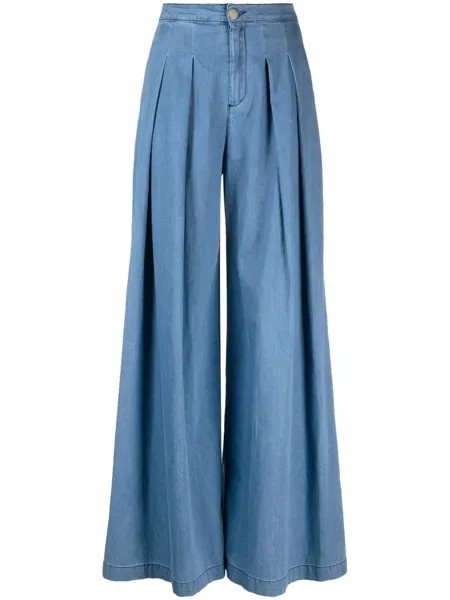 Federica Tosi high-waisted pleated palazzo trousers