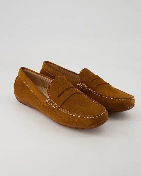 Мокасины Sioux Slipper & Mokassins, коричневый