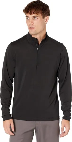 Рубашка Cutter & Buck Virtue Eco Pique Recycled 1/4 Zip, черный