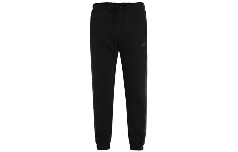 Мужские трикотажные спортивные штаны Nike, цвет Black