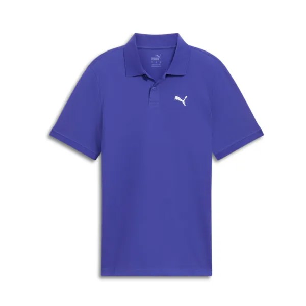Мужская рубашка-поло из пике PUMA Essential, цвет Lapis Lazuli