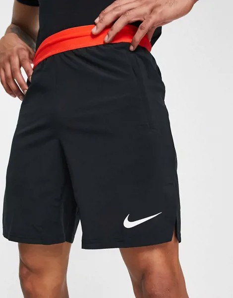 Черные шорты длиной 8 дюймов Nike Pro Training Flex Vent Max Dri-FIT-Черный