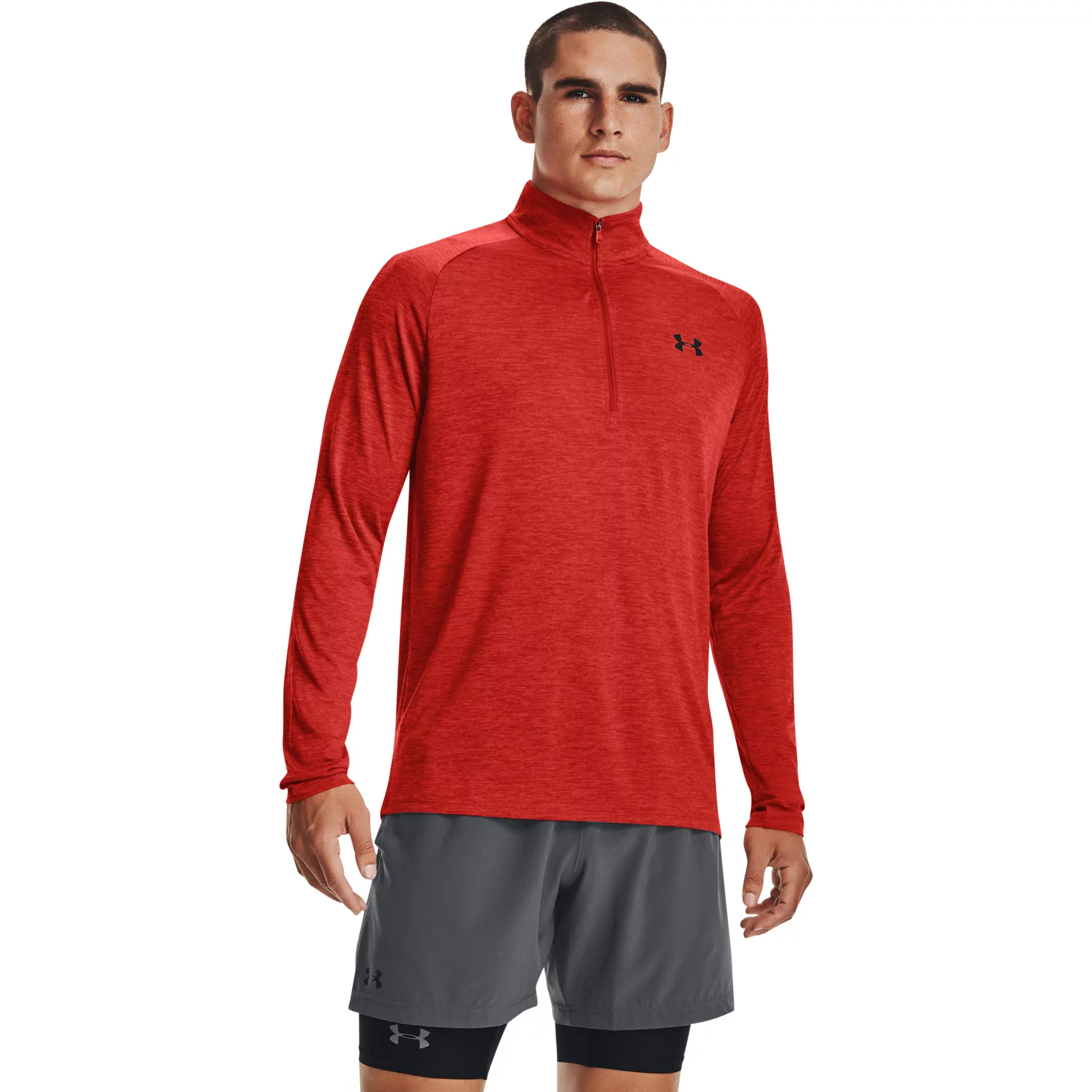 Лонгслив мужской Under Armour 1328495 бордовый XL