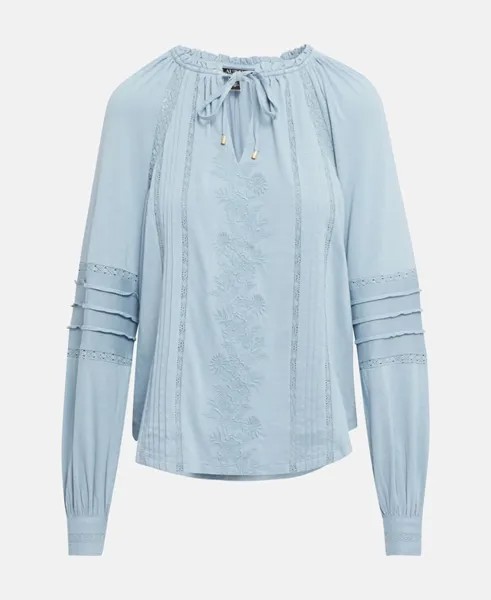 Рубашка блузка Lauren Ralph Lauren, цвет Royal Blue
