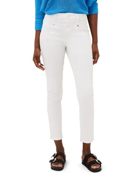 Укороченные джинсы Phase Eight Hailee с декоративной строчкой, белые