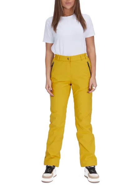 Спортивные брюки женские NoBrand AD88148 желтые M