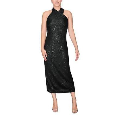 Rachel Rachel Roy Женское черное коктейльное и вечернее платье с блестками XS BHFO 9589