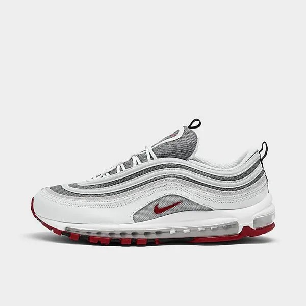 NIKE AIR MAX 97 SE ПОВСЕДНЕВНАЯ ОБУВЬ Белый/красный/серый DM0027-100 Туфли