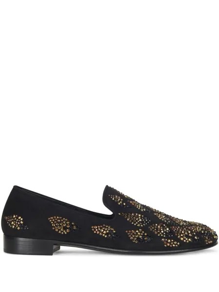 Giuseppe Zanotti лоферы Seymour Special, черный