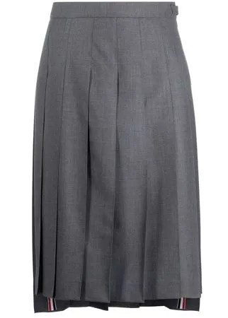 Thom Browne юбка миди со складками