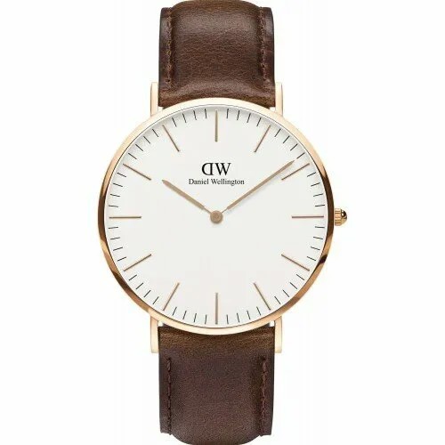Наручные часы Daniel Wellington, коричневый