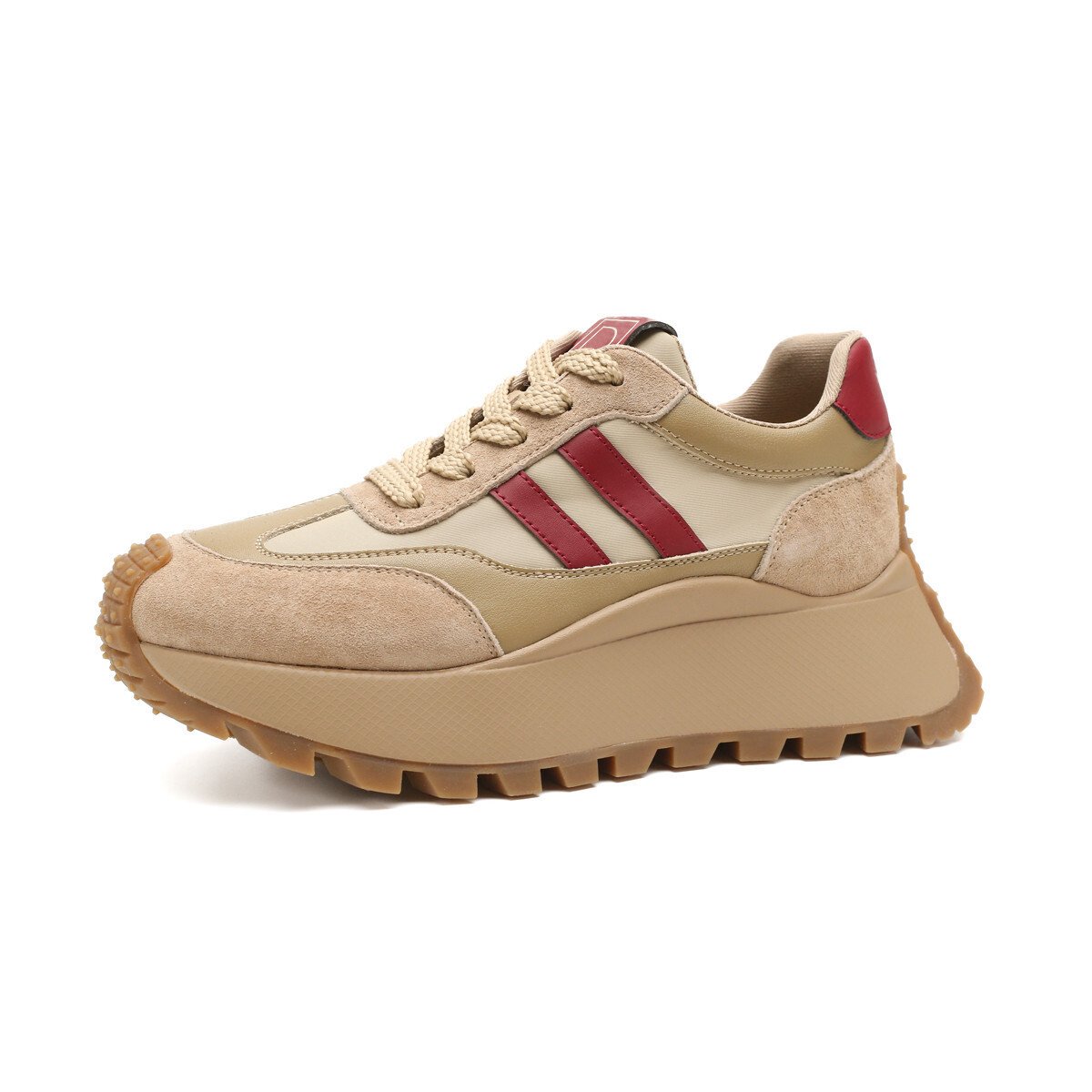 Кроссовки D:FUSE SCANDINAVIA Lifestyle Shoes Women's Low-top, хаки