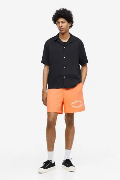 Шорты-толстовки стандартного кроя H&M