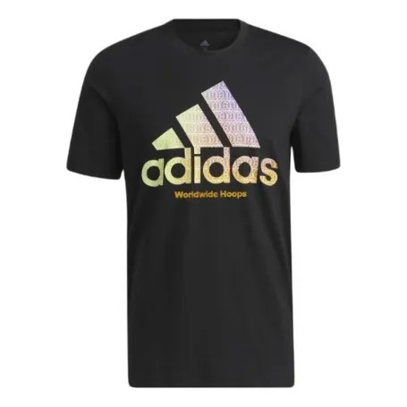 Футболка adidas We Ball Together Badge of Sport T-shirt 'Black', черный