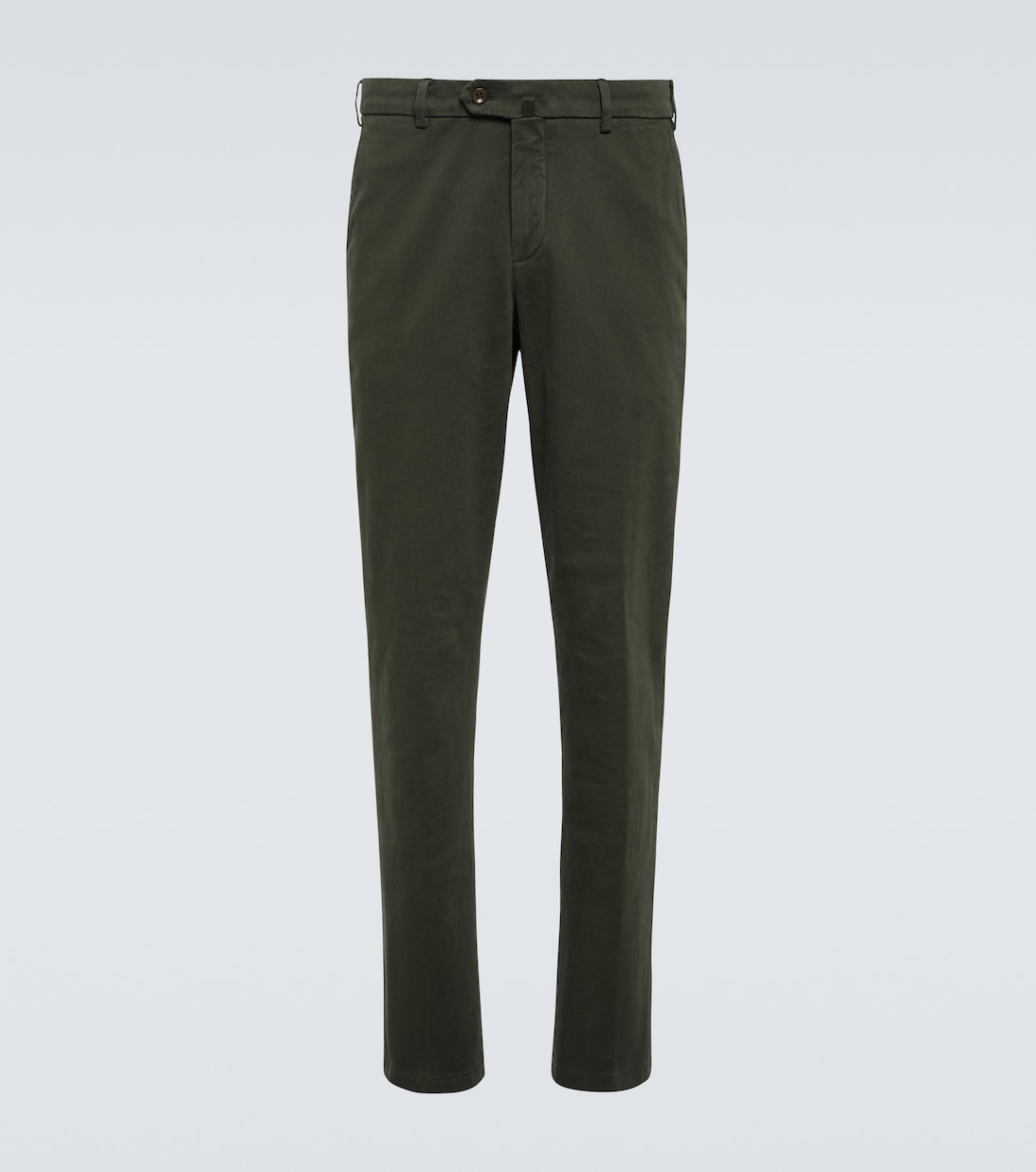 Хлопковые брюки чинос Loro Piana, зеленый
