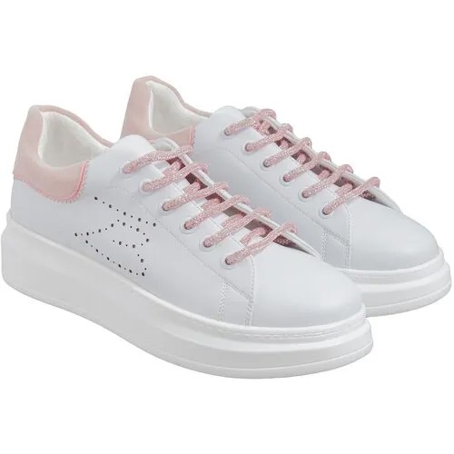 Кроссовки TOSCA BLU, размер 39, белый, розовый