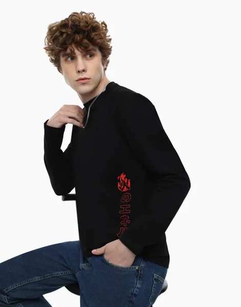 Лонгслив мужской Gloria Jeans BKT012991 черный XS