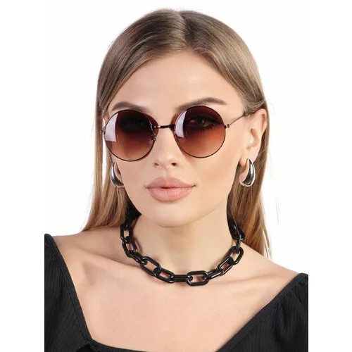 Солнцезащитные очки Pretty Mania, коричневый