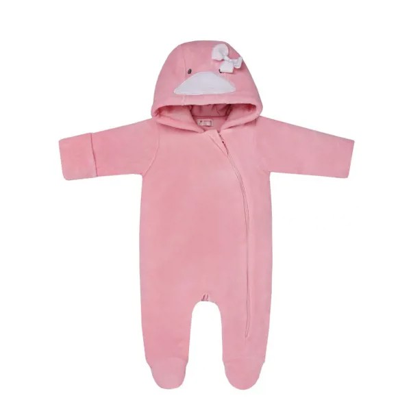 Diva Kids Комбинезон утепленный для девочки Лебеди DK-068