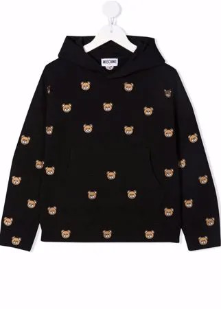 Moschino Kids худи с логотипом
