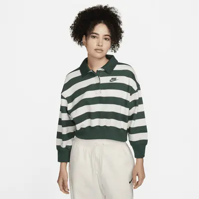 Поло Nike Sportswear Phoenix Fleece, цвет Pro Green