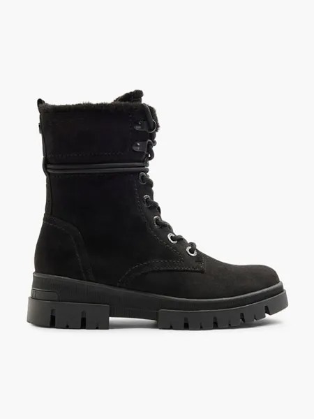 Ботинки на шнуровке Esprit, черный