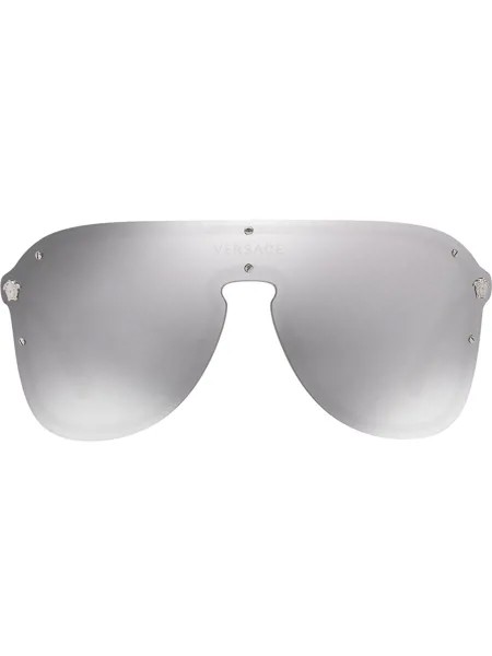 Versace Eyewear солнцезащитные очки-маска #Frenergy