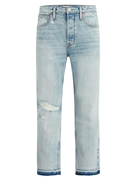 Рваные джинсы прямого кроя Reese Hudson Jeans