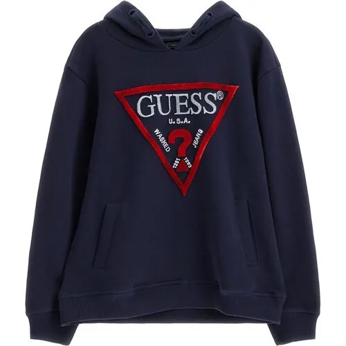 Толстовка GUESS, размер 8, синий
