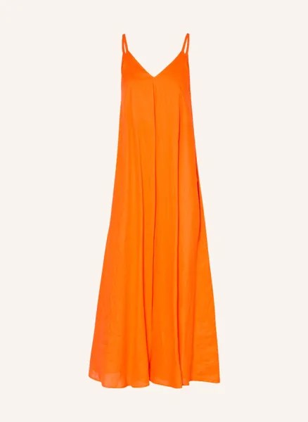 Платье COS Leinen, оранжевый
