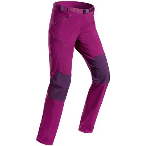 Женские брюки для горных походов MH500 размер: 42 (L31), цвет: Черный QUECHUA Х Декатлон