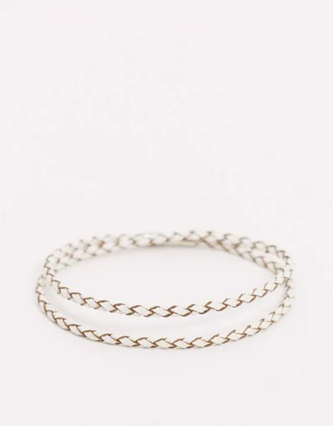 Burton silver chain bracelet-Серебряный